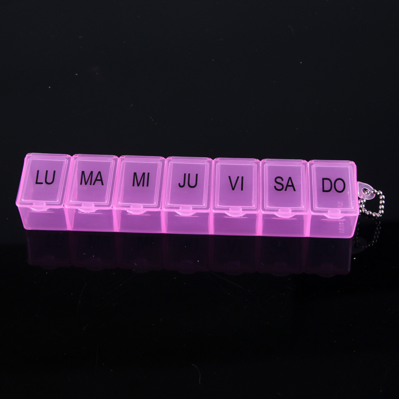7 boxes of jewelry storage box can be split plum-shaped plastic box jewelry storage box details Picture