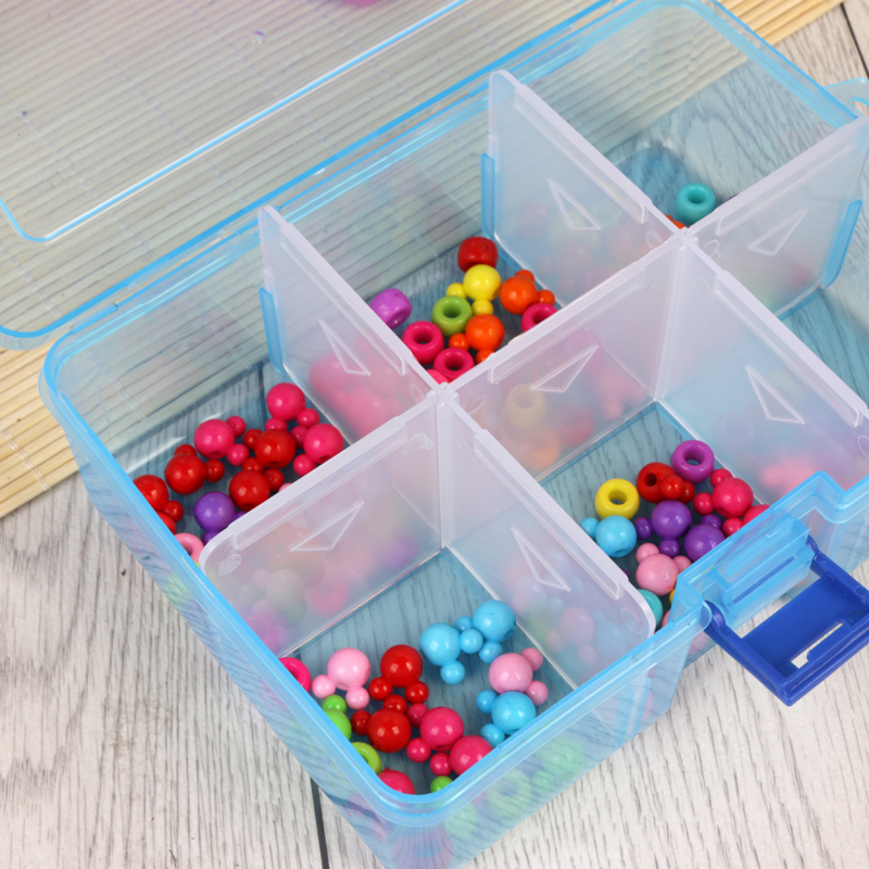 6-box Transparent jewelry storage box Cosmeceuticals jewelry storage box Application Scenario