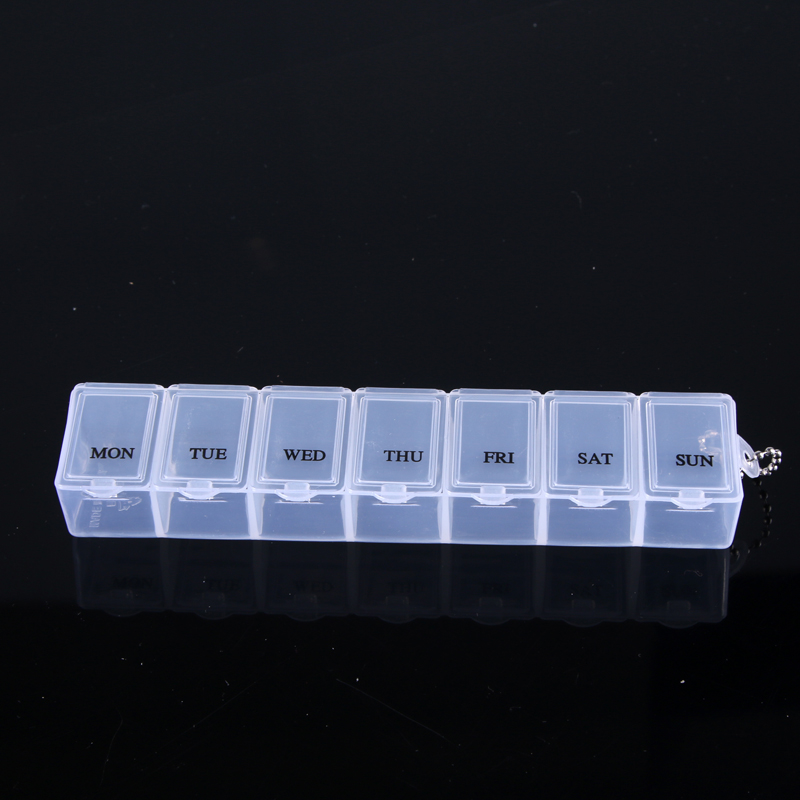 7 boxes of jewelry storage box can be split plum-shaped plastic box jewelry storage box Specification drawing