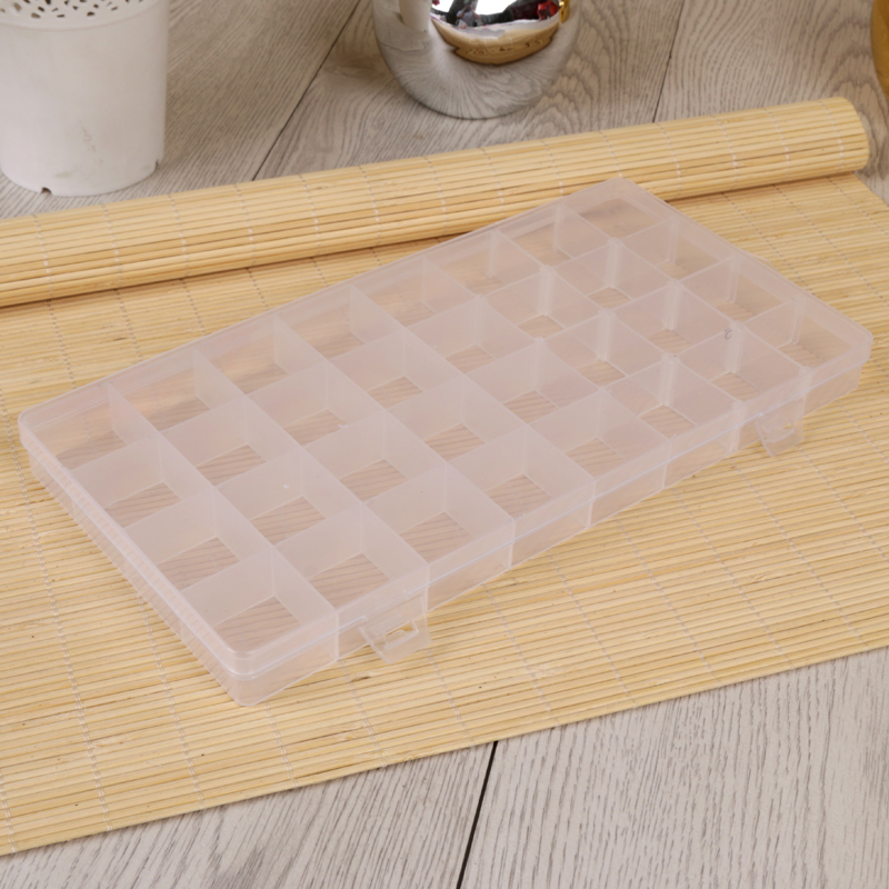 32 boxes cosmeceuticals fine transparent jewelry storage box Jewelry storage box details Picture