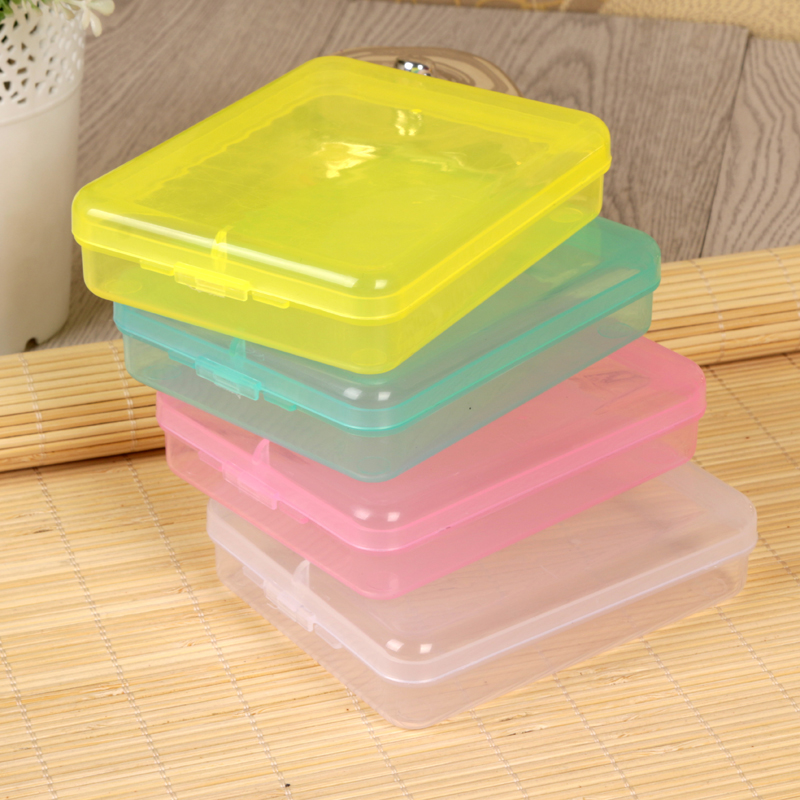 Empty box Clear jewelry storage box Cosmeceuticals jewelry storage box full figure