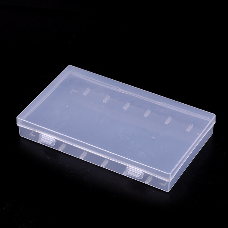 Seven rows of four cell plastic storage box detachable jewelry transparent loose beads Electronic accessories buttons beaded full figure