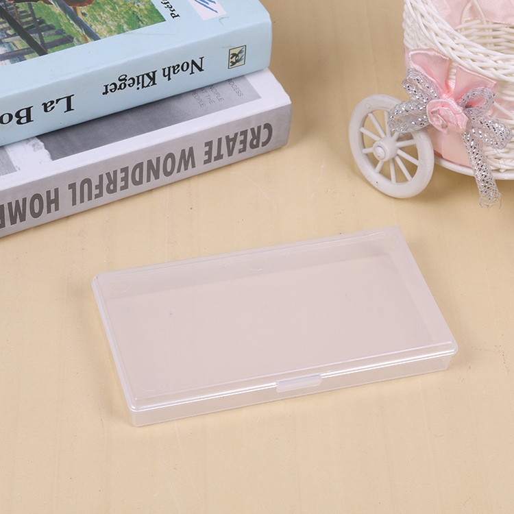 Plastic storage box Jewelry transparent loose beads Electronic accessories buttons beaded buckle plastic box full figure