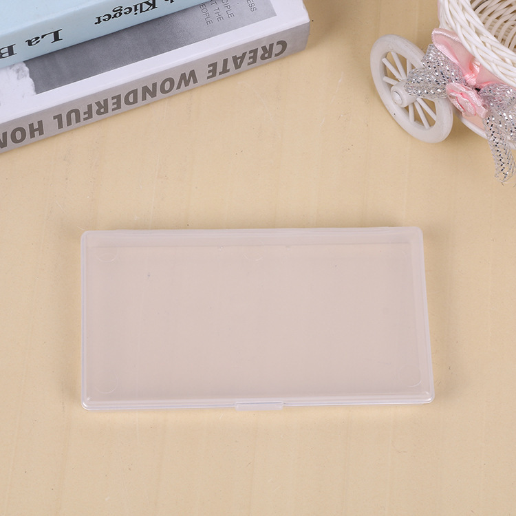 Plastic storage box Jewelry transparent loose beads Electronic accessories buttons beaded buckle plastic box Specification drawing