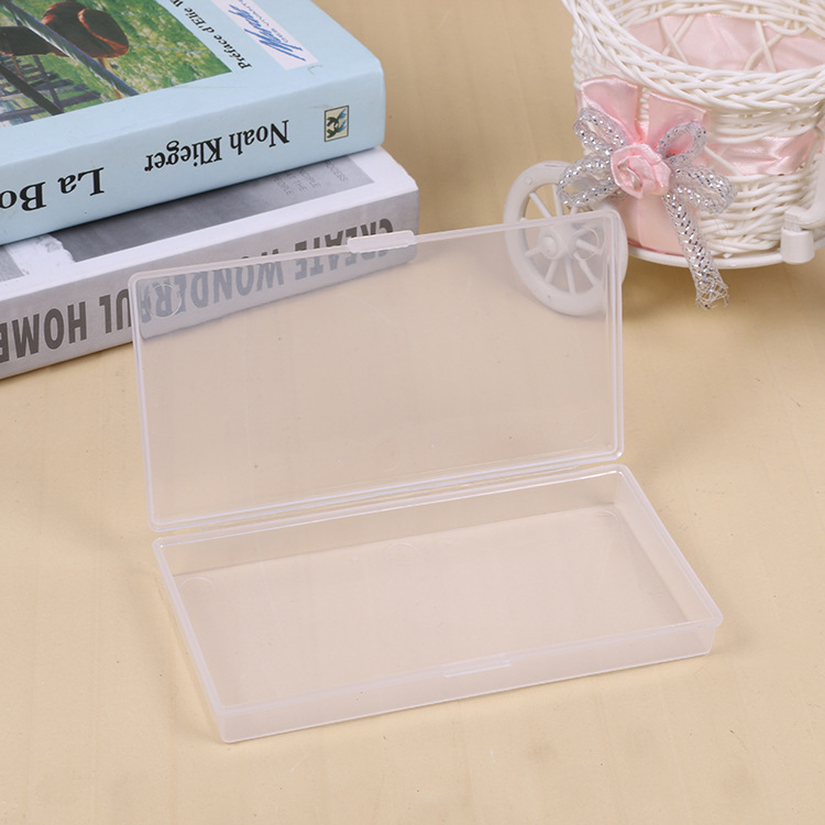 Plastic storage box Jewelry transparent loose beads Electronic accessories buttons beaded buckle plastic box details Picture