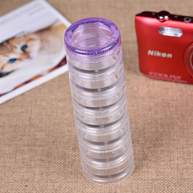 High-grade ointment box 7-layer cosmetic bottle Transparent storage box Ointment box small bottle Application Scenario