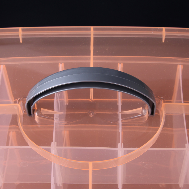 30-cell detachable storage box with cover, hand jewelry organizer, storage box Specification drawing