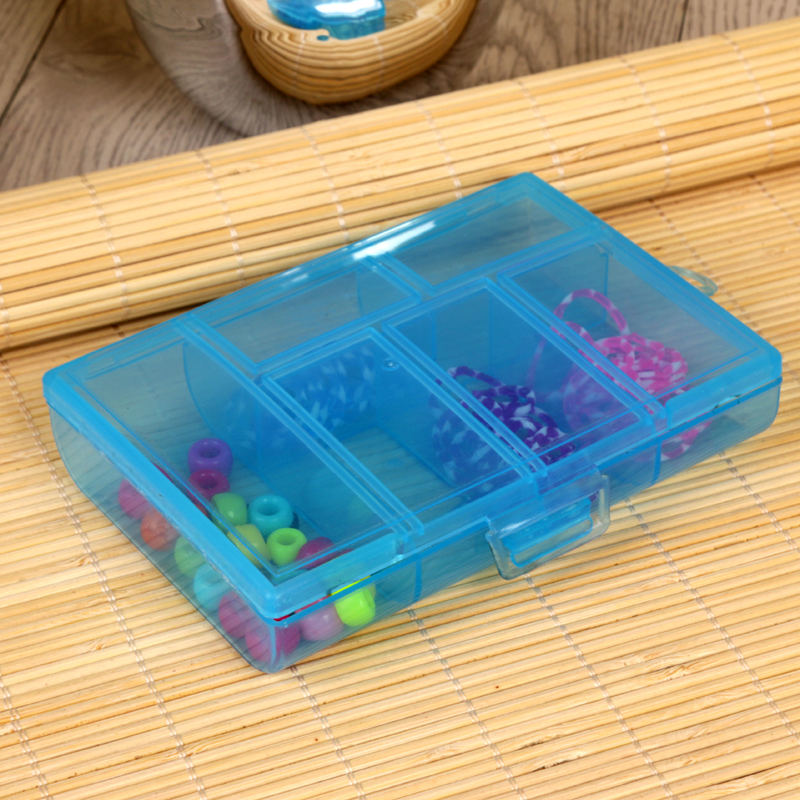 6-piece box Fine transparent jewelry storage box Cosmeceutical jewelry storage box Specification drawing