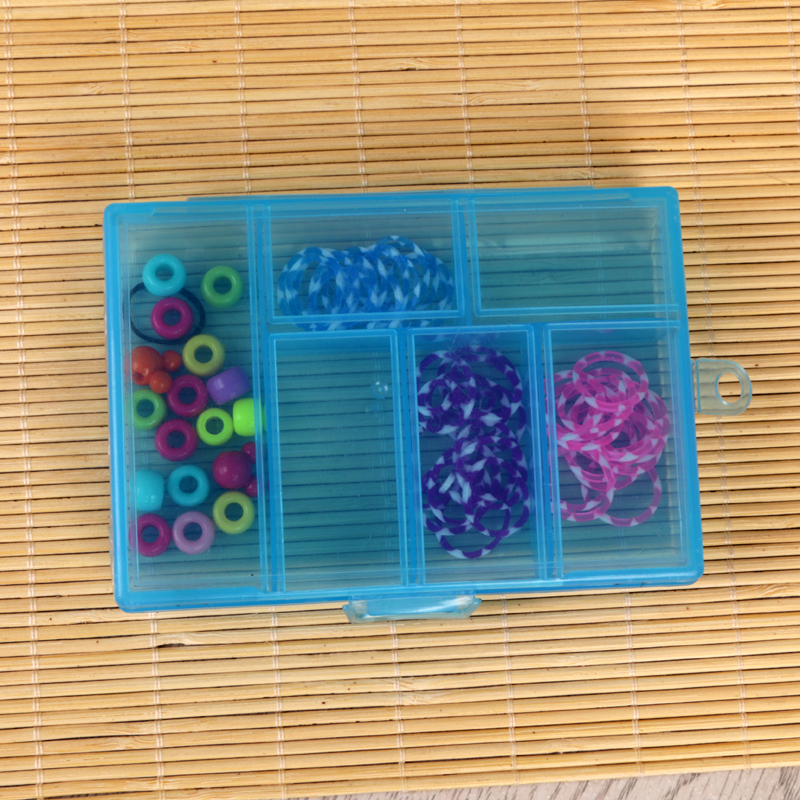 6-piece box Fine transparent jewelry storage box Cosmeceutical jewelry storage box Application Scenario