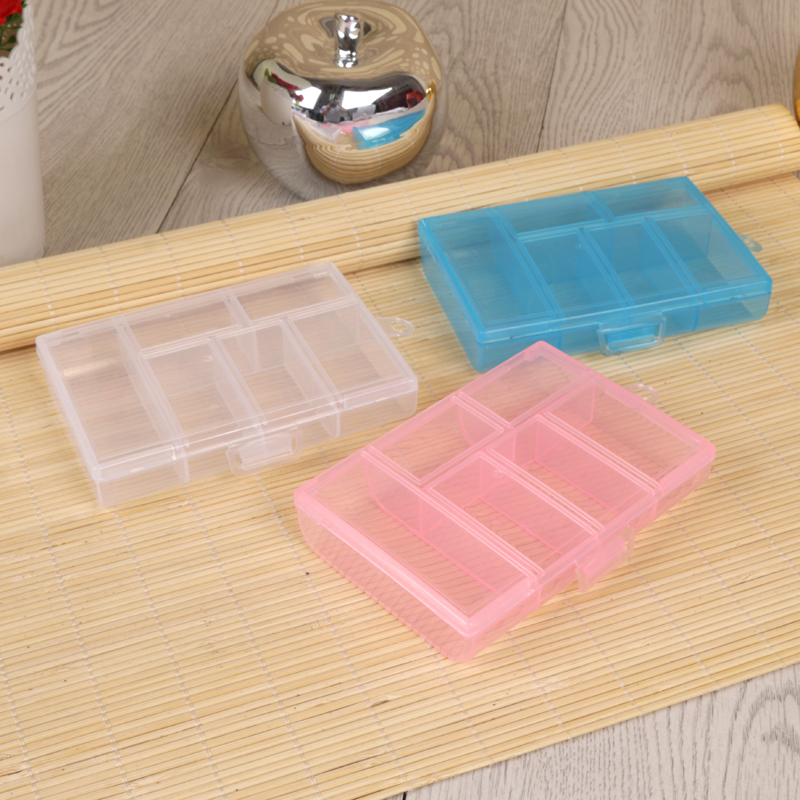 6-piece box Fine transparent jewelry storage box Cosmeceutical jewelry storage box details Picture