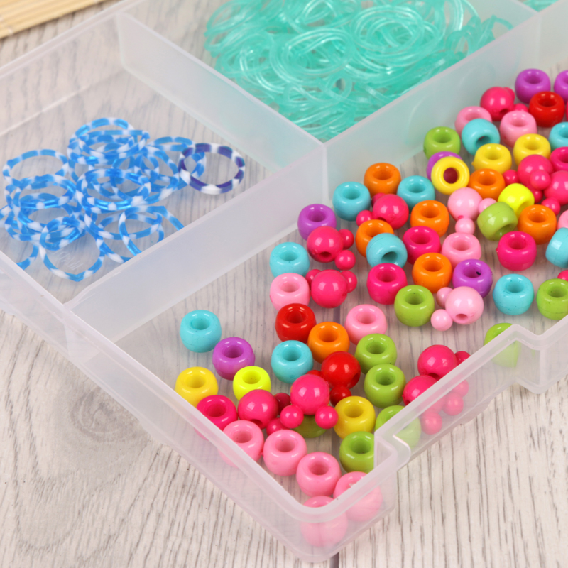 Double-layer 8-compartment transparent jewelry storage box Cosmeceutical box Jewelry storage box Application Scenario