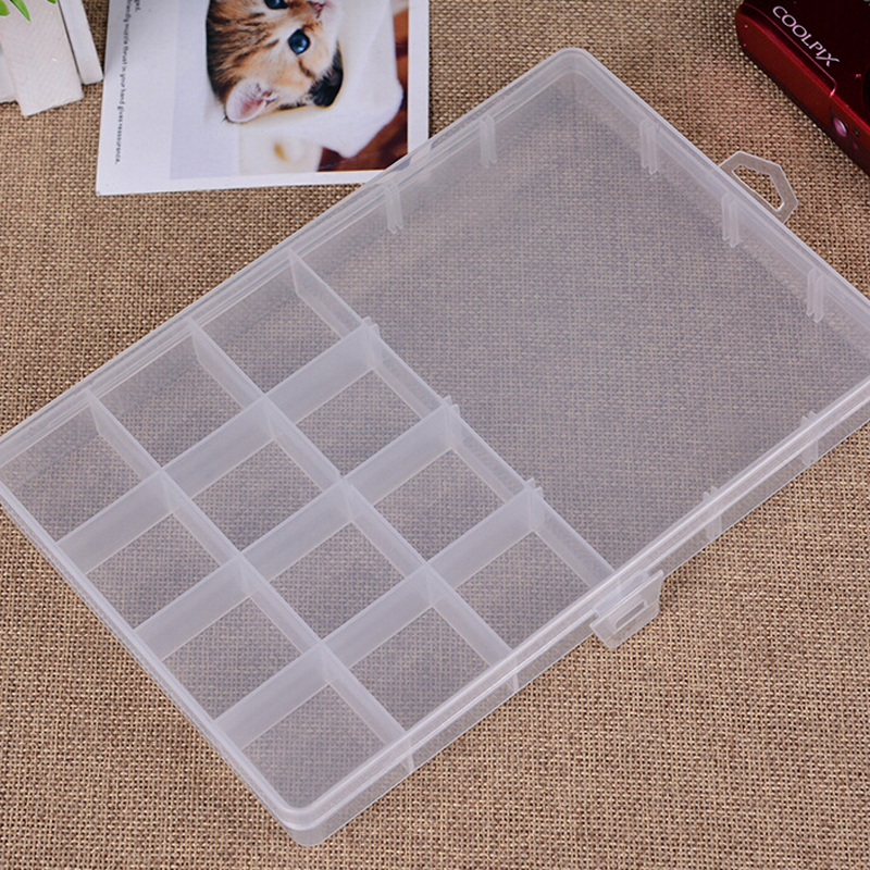 12+1 grid fixed home storage box Room jewelry sorting box full figure