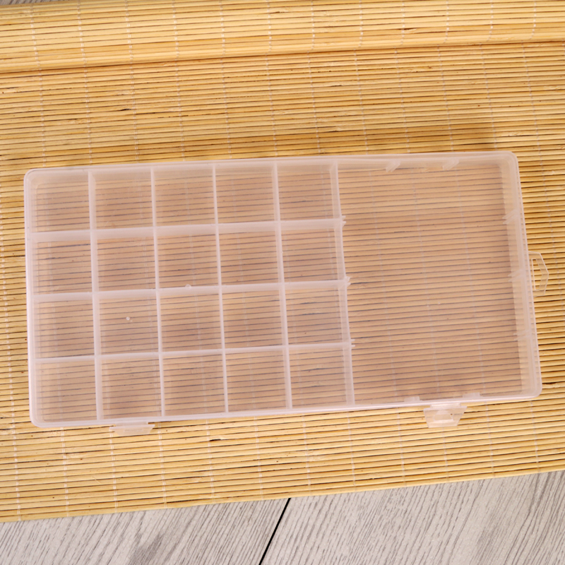 Boutique transparent cosmetics storage box Jewelry storage box 20+1 box Specification drawing