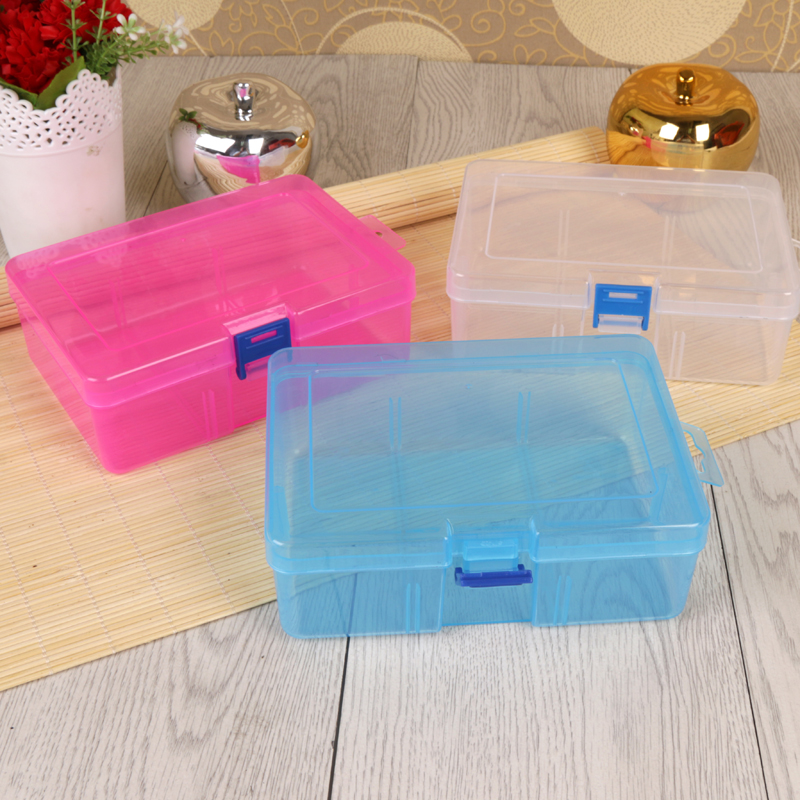 Plastic box Empty box Clear jewelry storage box Cosmeceuticals jewelry storage box details Picture