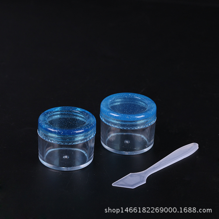 15g 2 into cosmetic bottle jewelry transparent loose beads electronic plastic box