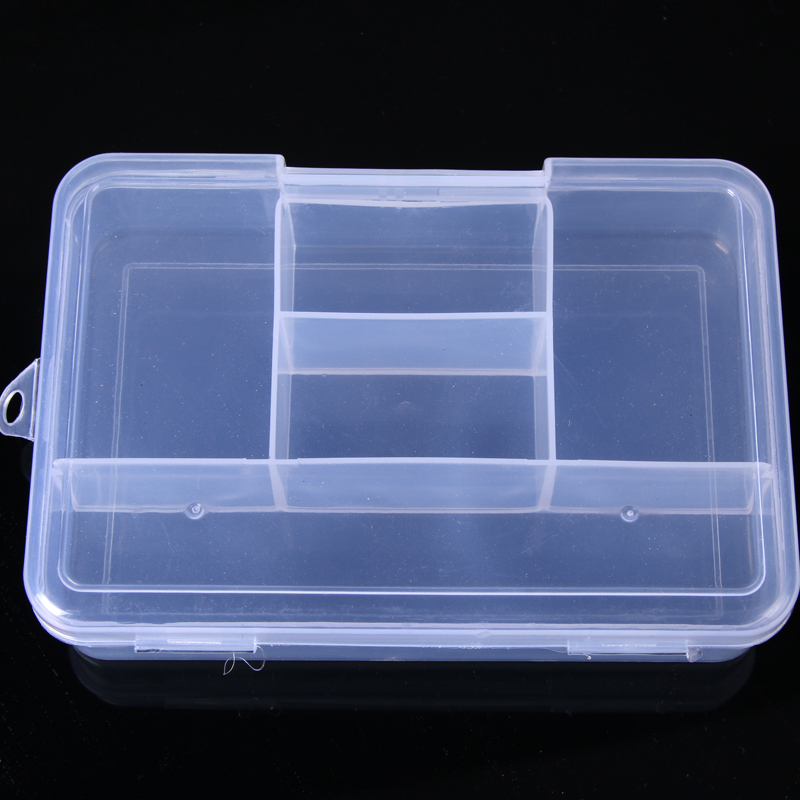 Five cell detachable storage box with cover jewelry organizer storage box