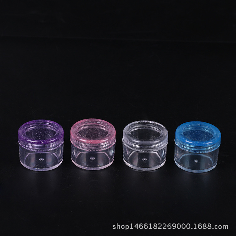 15g 2 into cosmetic bottle jewelry transparent loose beads electronic plastic box